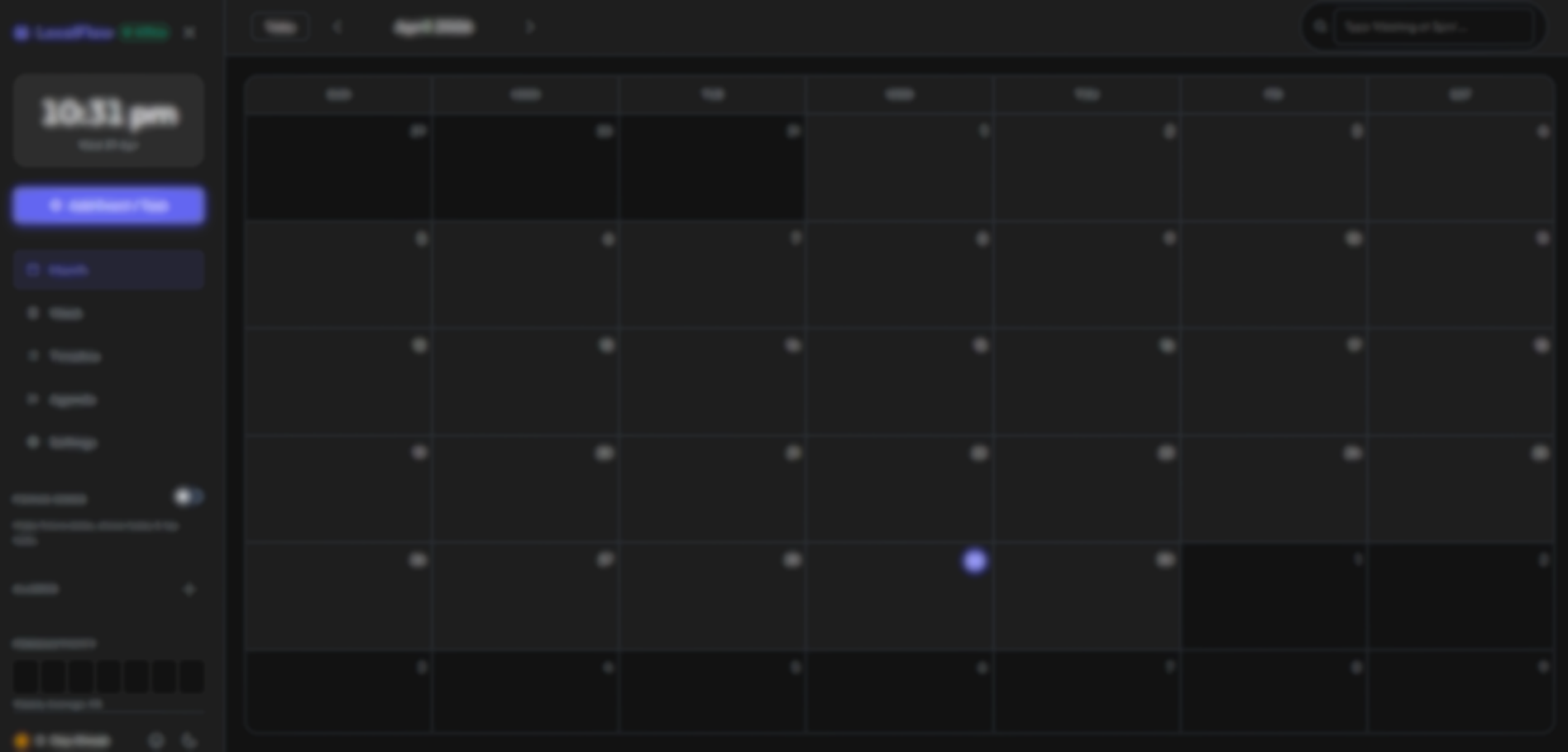 LocalFlow Calendar